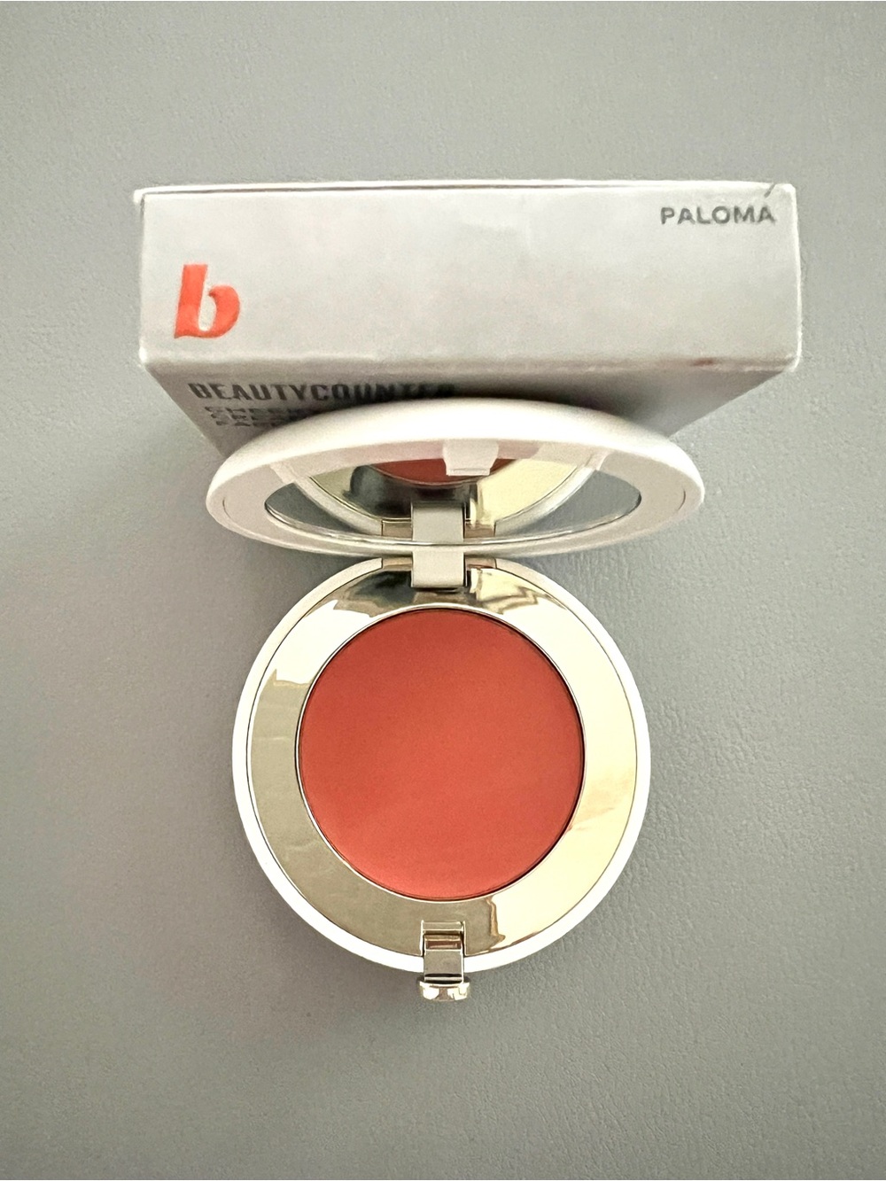 beautycounter Cream Blush - Warm Peach Coral (Paloma)